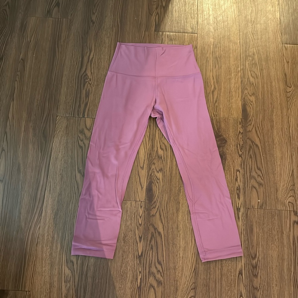 Lululemon Align Pink Legging Capris